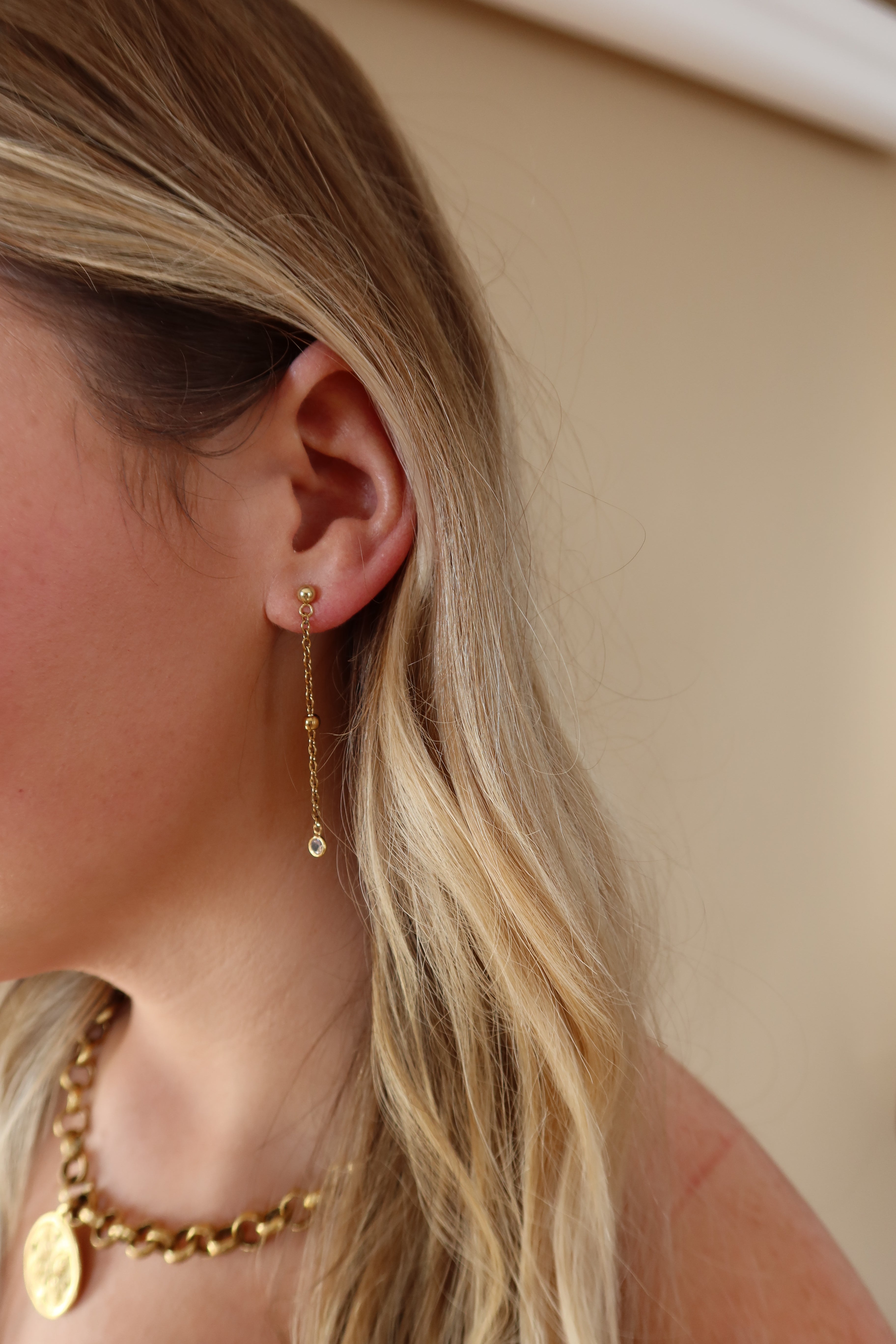 Dainty drop earrings