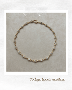Vintage Tennis necklace