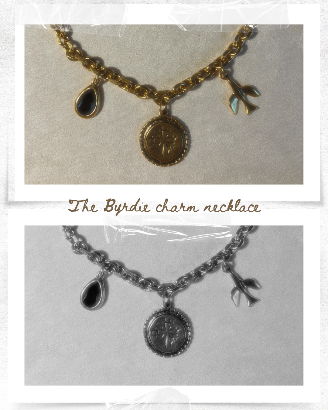 Byrdie charm necklace