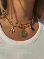 Byrdie charm necklace