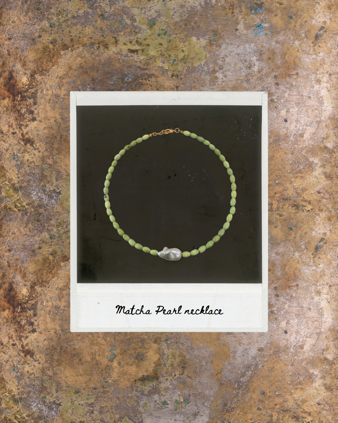 Matcha Pearl necklace