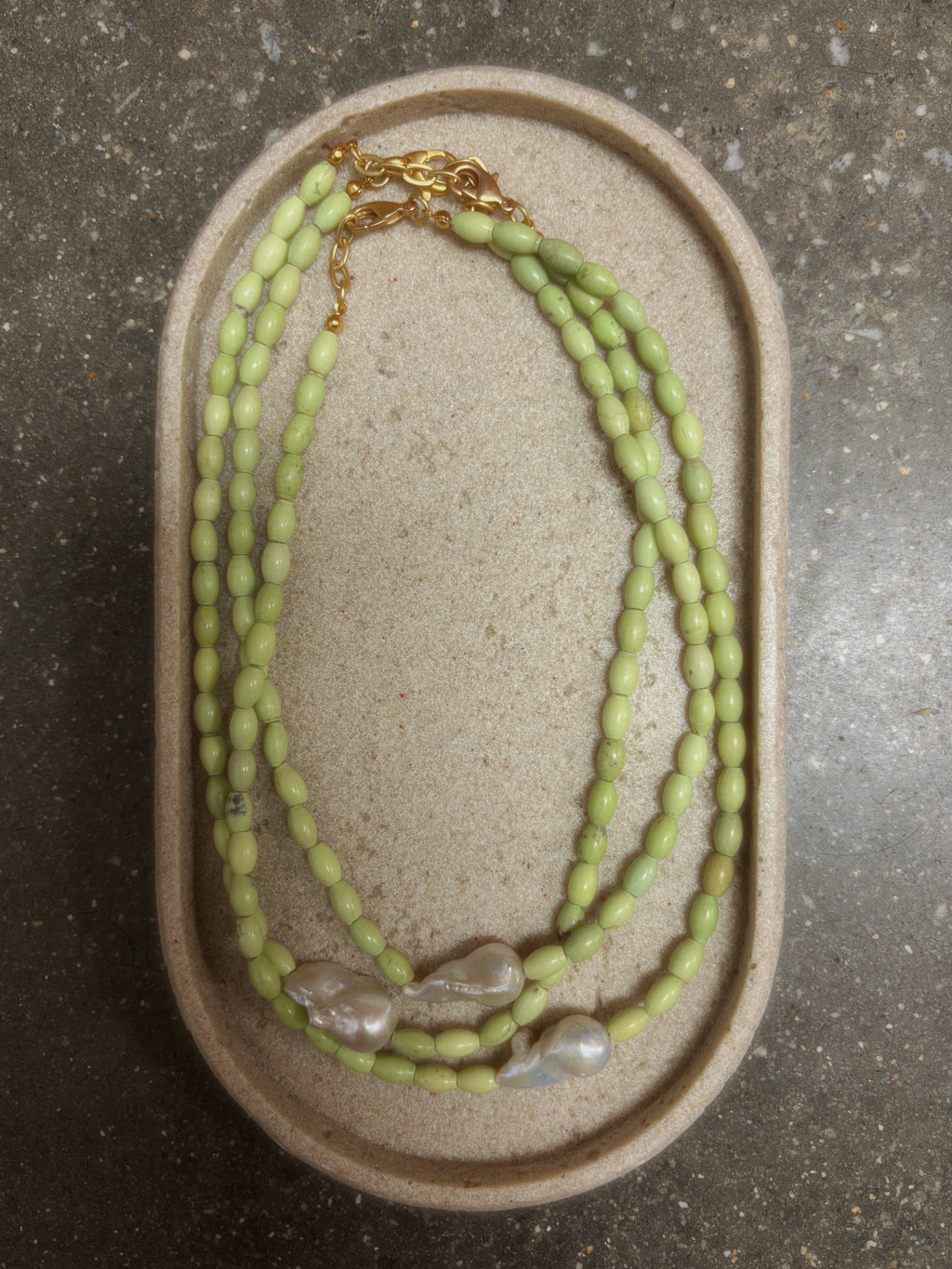 Matcha Pearl necklace