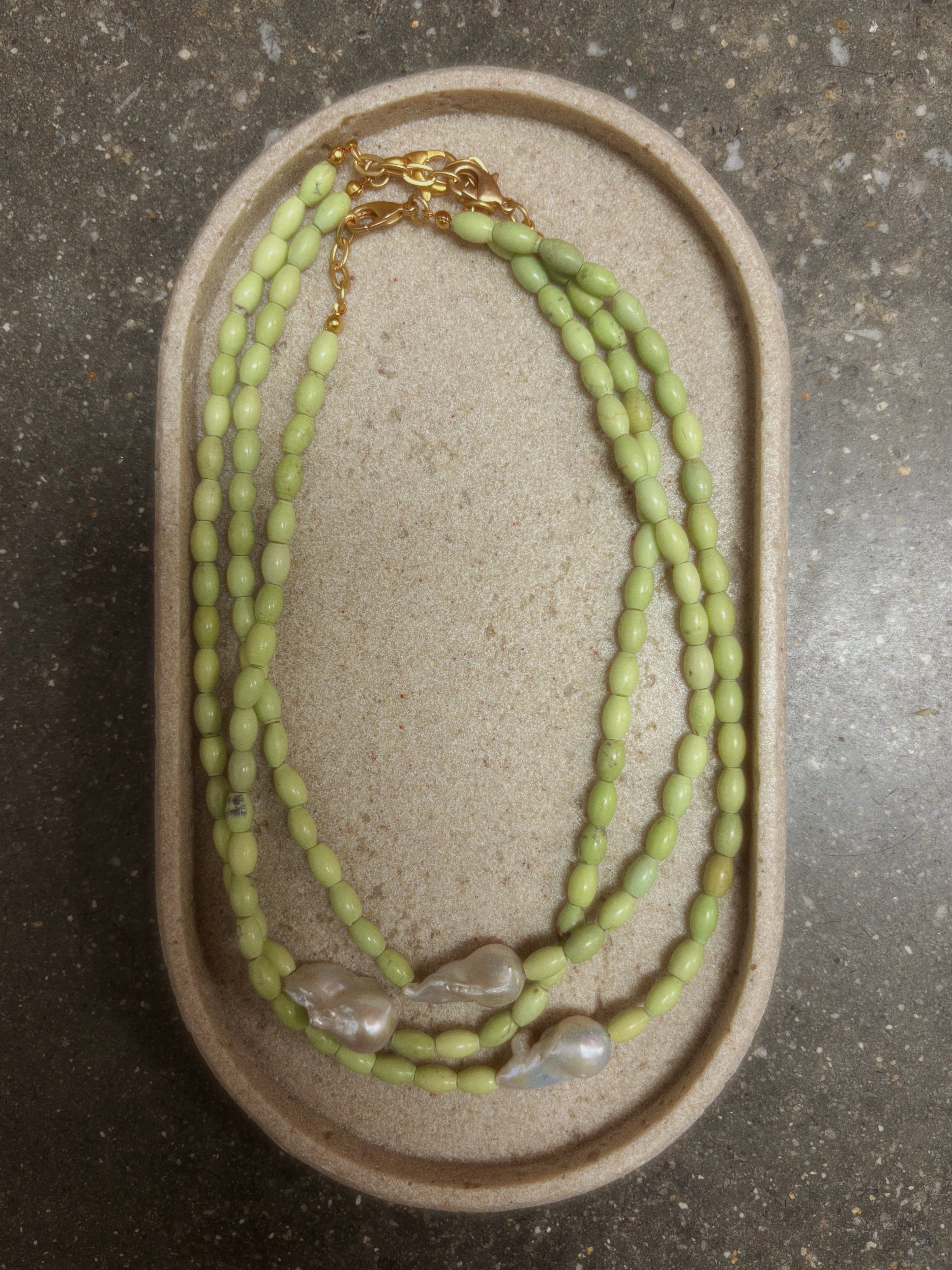 Matcha Pearl necklace