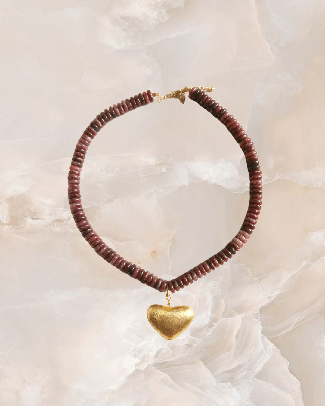 Crimson Heart necklace